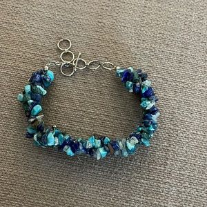 Blue Stone Bracelet